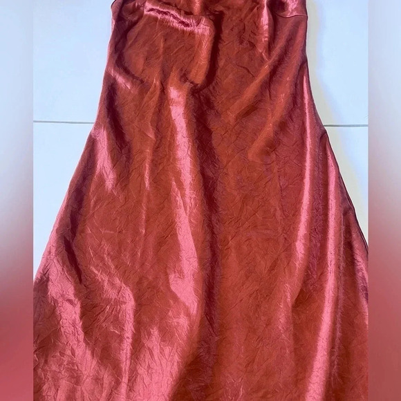 House of Harlow 1960 Rust Sleeveless Dress Women Size XS - Picture 2 of 7